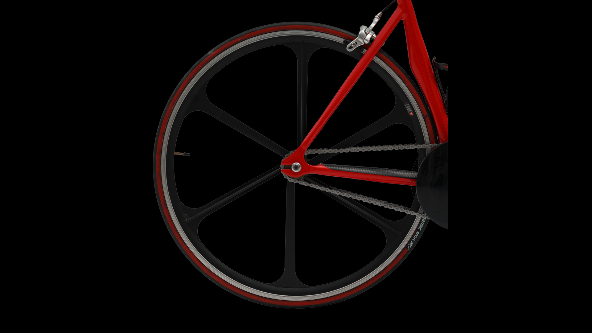 Roue arrière du Perfec'Thor par Thoreau Cycles Concepts