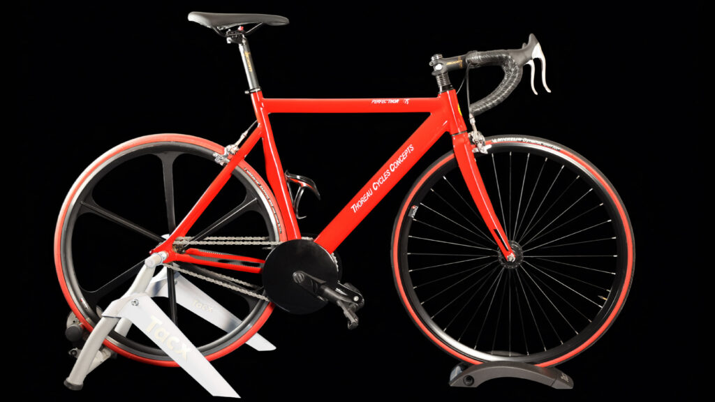 PerfecThor Thoreau Cycles Concepts sur home trainer TACX